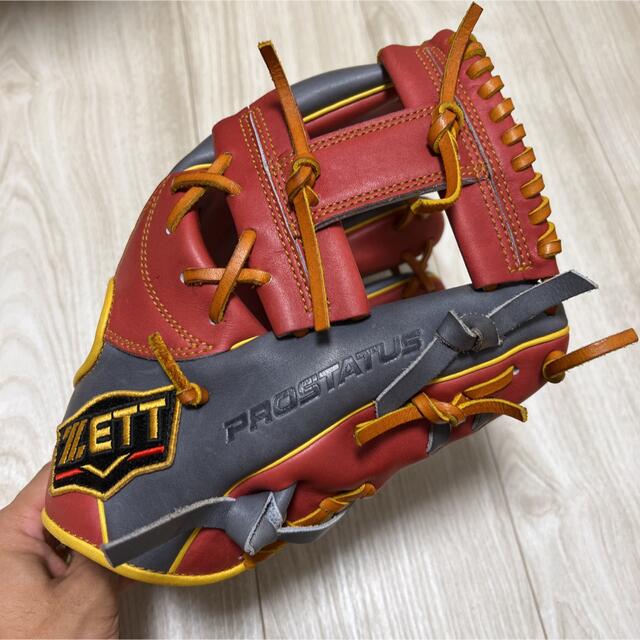 ZETT(ゼット)のZETT プロステイタス　今宮風　オーダーグローブ　軟式 スポーツ/アウトドアの野球(グローブ)の商品写真