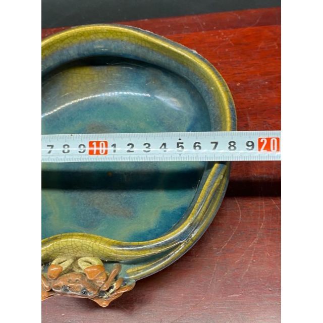 器 陶器 入れ物 置物 灰皿 カニ 飾り 個性的 高級感 菓子皿 【売れ筋