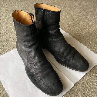 マルタンマルジェラ(Maison Martin Margiela)のMaison Martin Margiela 22 ジップ レザー ブーツ(ブーツ)