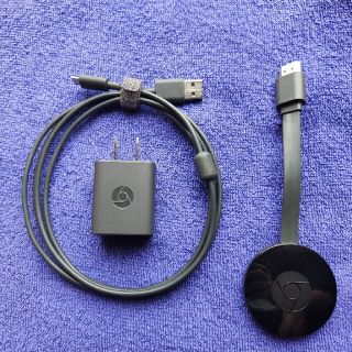 グーグル(Google)のGoogle　Chromecast　第2世代　箱、説明書なし(映像用ケーブル)