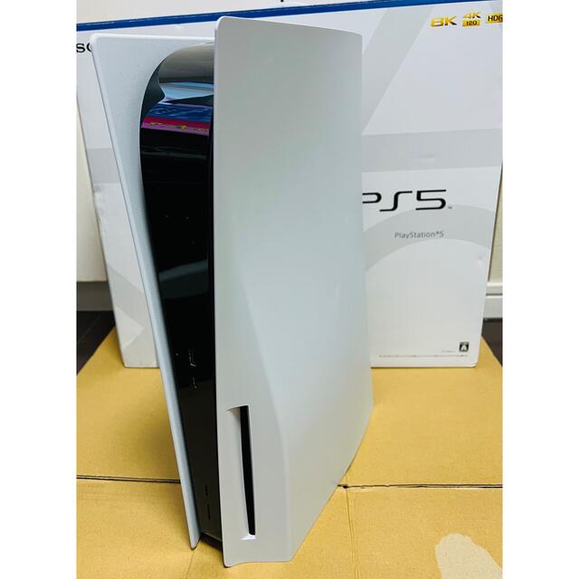 PlayStation(プレイステーション)のSONY PS5 ディスクドライブモデル CFI-1000A01 本体 エンタメ/ホビーのゲームソフト/ゲーム機本体(家庭用ゲーム機本体)の商品写真