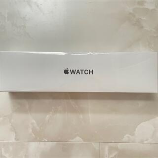 アップルウォッチ(Apple Watch)のApple Watch SE GPSモデル 40mm MKQ03J/A 新品(腕時計)