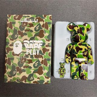 A BATHING APE - A BATHING APE BAPE ベアブリック 400% 100% 新品の