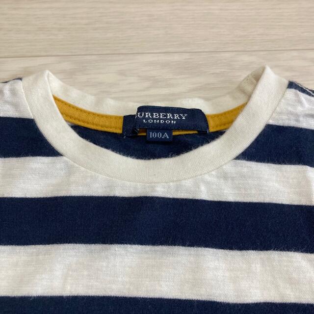 BURBERRY(バーバリー)のTシャツ　バーバリー　BURBERRY 100 かっこいい　コットン　綿100％ キッズ/ベビー/マタニティのキッズ服男の子用(90cm~)(Tシャツ/カットソー)の商品写真