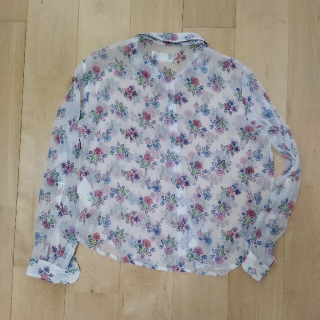 新品★GILLY HICKS ギリーヒックス★ブラウス★シアー★花柄★アバクロ