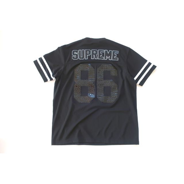 (M)Supreme Faux Croc Football Jerseyジャージ