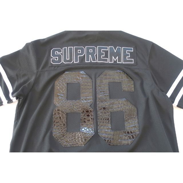 新品未使用！Supreme Faux Croc Football Jersey