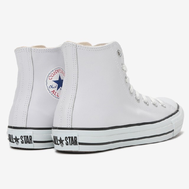 CONVERSE(コンバース)のコンバースレザーオールスターハイカットホワイト LEA ALL STAR HI レディースの靴/シューズ(スニーカー)の商品写真