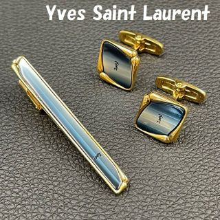 サンローラン(Saint Laurent)のイヴ・サンローラン カフス ネクタイピン カフリンクス ゴールド アクセサリー(カフリンクス)