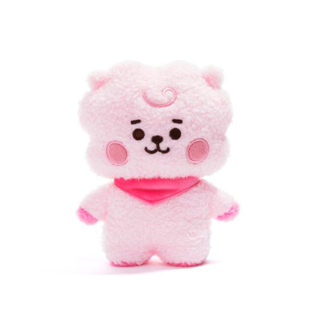 BT21 BTS RJ COOKY ぬいぐるみ 2点セット ピンクカラー 公式