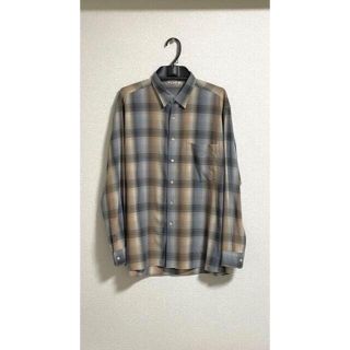 オーラリー(AURALEE)のSUPER LIGHT WOOL CHECK SHIRTS (シャツ)