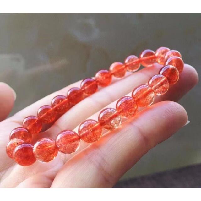 当季大流行 ⭐︎【天然】サンストーン ブレスレット 8.2mm ...