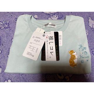 アベイル(Avail)のモフサンド　アベイル　Tシャツ　ブルー　水色　mofusand 3L レディース(Tシャツ(半袖/袖なし))