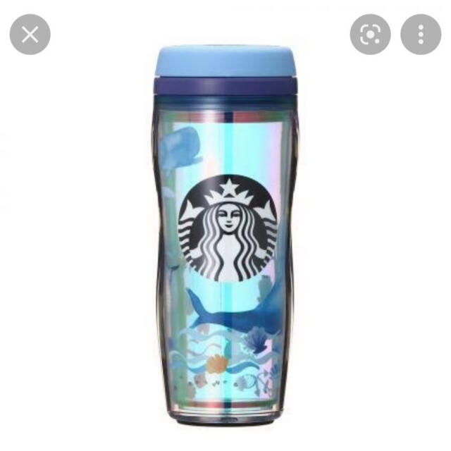 Starbucks Coffee(スターバックスコーヒー)の【新品】スターバックス タンブラー シャニーオーシャン インテリア/住まい/日用品のキッチン/食器(タンブラー)の商品写真