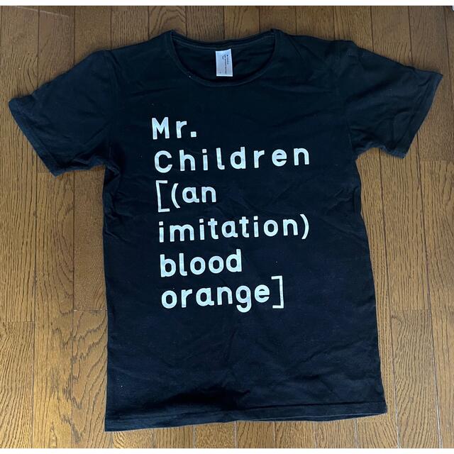 Mr.Children(ミスターチルドレン)のMr.Children  blood orange ツアー　Ｔシャツ エンタメ/ホビーのタレントグッズ(ミュージシャン)の商品写真