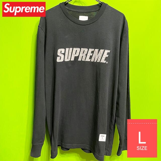 Supreme - Metallic L/S Top Lサイズ