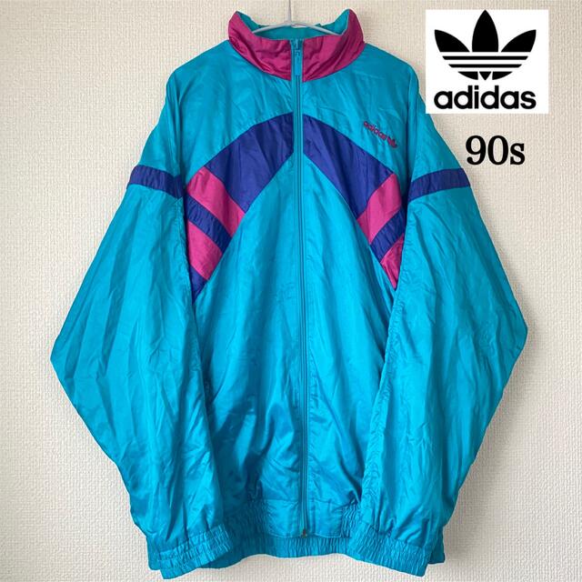 室外 90s adidas ナイロンジャケット - 通販 - lubo.com.pl