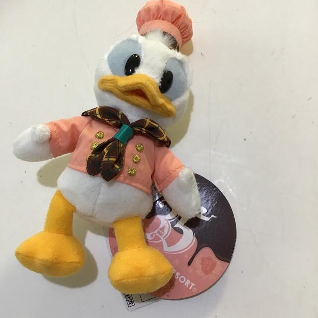 ディズニー ぬいぐるみバッジ ぬいば ドナルド (パティシエ)
