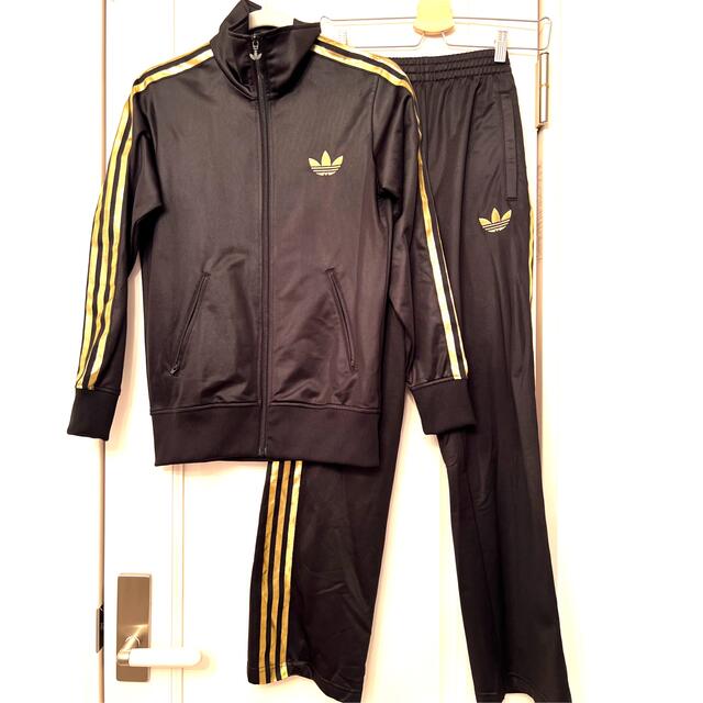 【SALE】adidas セットアップ 立体裁断 size.XO 黒