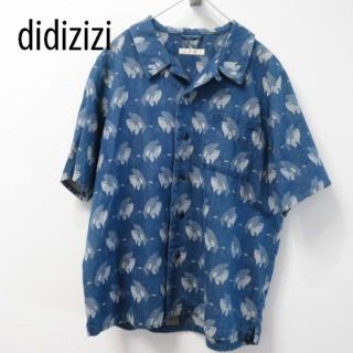 ディディジジ(didizizi)の値下げdidizizi ディディジジ デニム　シャツ　クジラ　アンビデックス(シャツ/ブラウス(半袖/袖なし))