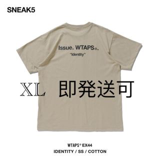 ダブルタップス(W)taps)のwtaps IDENTITY / SS / COTTON  XL(Tシャツ/カットソー(半袖/袖なし))