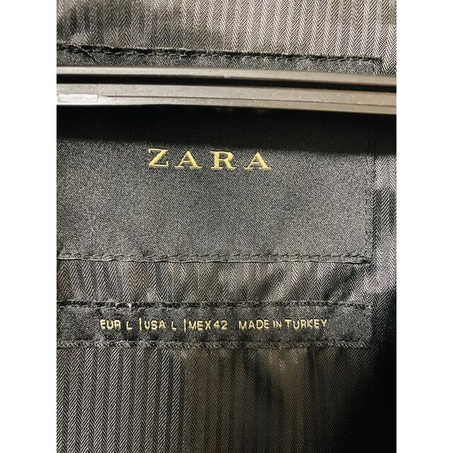 送料込み ZARA ホースデザイン ブルゾン L