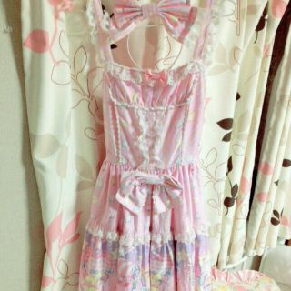 アンジェリックプリティー(Angelic Pretty)の2015♡福袋♡アンプリ♡コットンキャンディー(ミニワンピース)