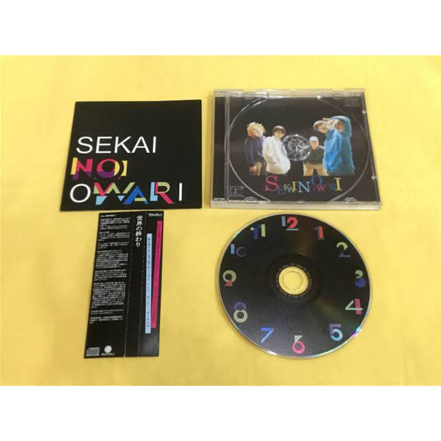送料込】 SEKAI NO OWARI 黒 EARTH インディーズ セカオワ グッズの