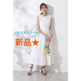 ジルスチュアート(JILLSTUART)のジルスチュアート新品★Exclusive Lineパイピングドレスロングワンピ(ロングワンピース/マキシワンピース)