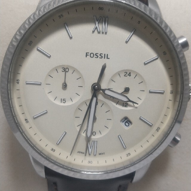 【レア＊電池新品】FOSSIL/フォッシル　ビッグティック　メンズ　腕時計　漢字