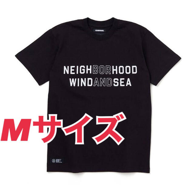 M NEIGHBORHOOD × WIND AND SEA tee Black