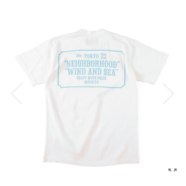 Tシャツ/カットソー(半袖/袖なし)SEA (IRIDESCENT) T-SHIRT﻿ Lサイズ