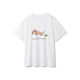 ジェラートピケ(gelato pique)の新品 ☆ ジェラートピケ ダックスフンド Ｔシャツ(Tシャツ(半袖/袖なし))