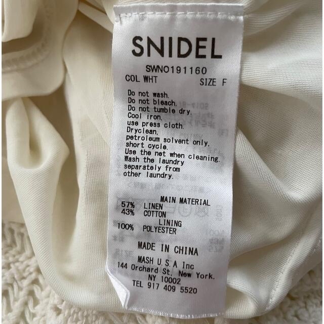 SNIDEL(スナイデル)のSNIDEL ワンピース レディースのワンピース(ひざ丈ワンピース)の商品写真