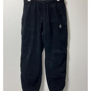 シュプリーム(Supreme)のsupreme corduroy skate pants ブラック(ワークパンツ/カーゴパンツ)