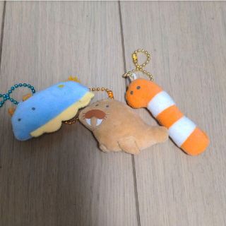 つぶらな瞳の水族館キーホルダーぬいぐるみ(ぬいぐるみ)