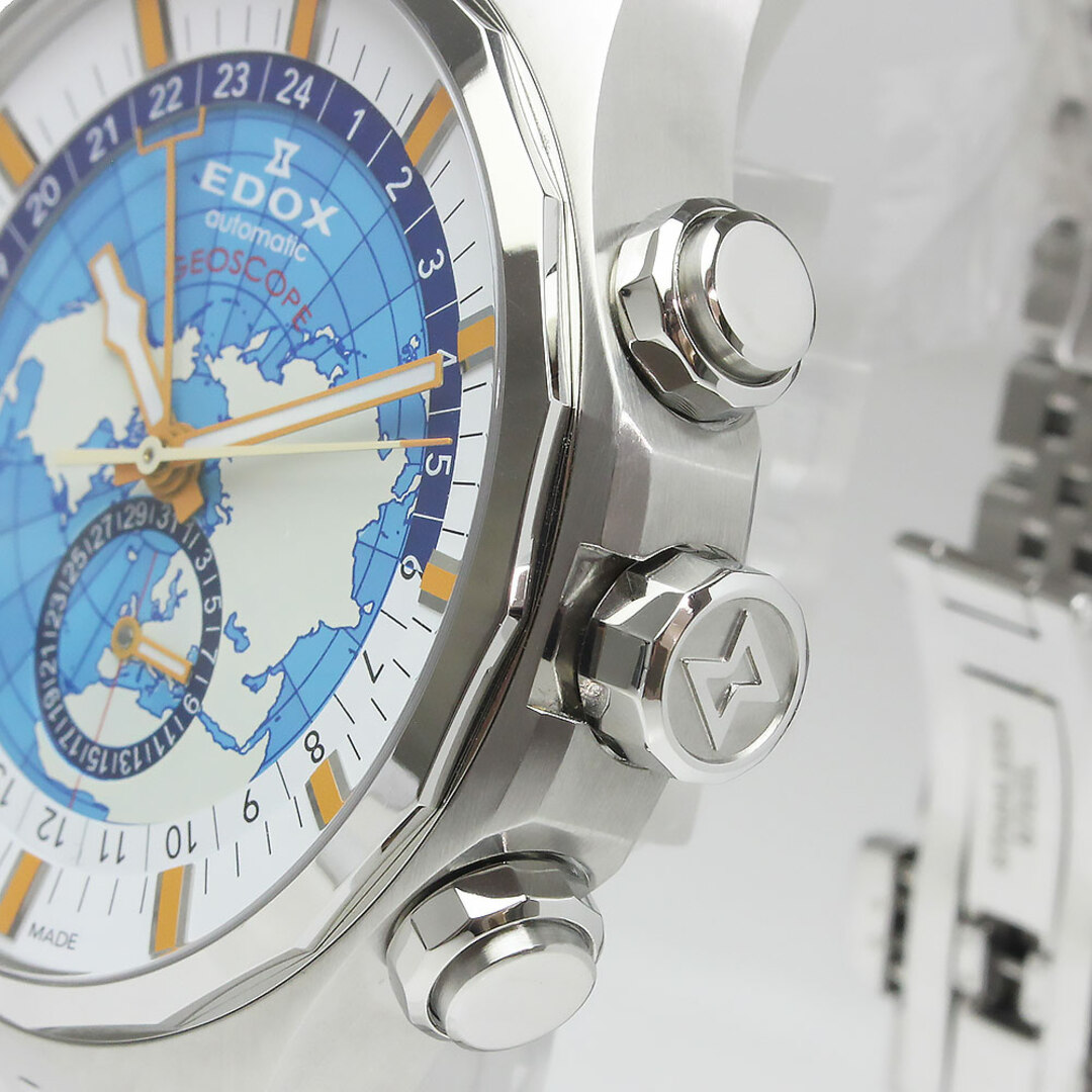 EDOX(エドックス)のエドックス ジオスコープ GEOSCOPE 130周年記念 世界300本限定 自動巻き 腕時計 シルバー 07002-3C1 EDOX（未使用　展示品） メンズの時計(腕時計(アナログ))の商品写真