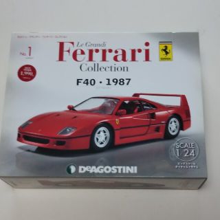 ディアゴスティーニ フェラーリコレクションＦ40 1/24(ミニカー)