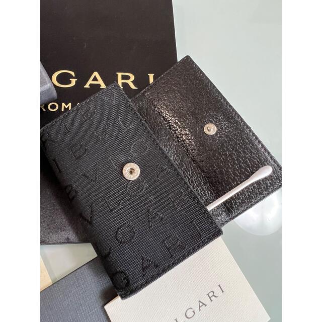 BVLGARI(ブルガリ)のBVLGARI ブルガリ 6連キーケース ロゴマニア ブラック レディースのファッション小物(キーケース)の商品写真