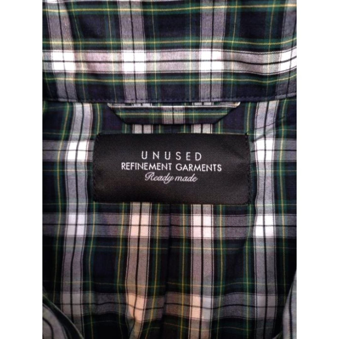 UNUSED(アンユーズド) 22SS チェックジップアップジャケット メンズ