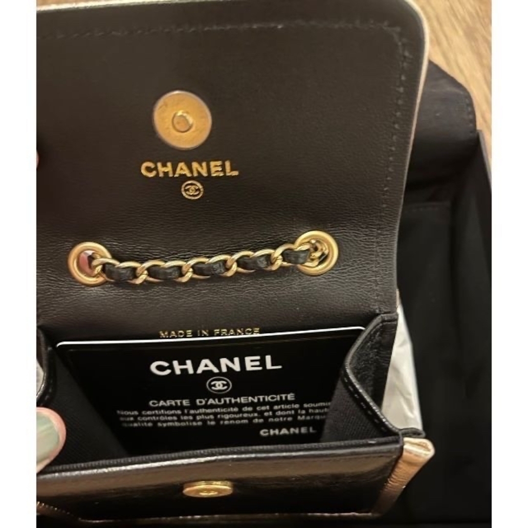 CHANEL チェーン レザー ベルトバッグ