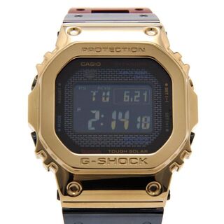ジーショック(G-SHOCK)の美品 G-SHOCK チタン フルメタルスクエア GMW-B5000TR-9JR(腕時計(デジタル))