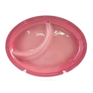 ルクルーゼ(LE CREUSET)のルクルーゼ マルチオーバルプレート M 皿 1枚 ピンク系 大皿 SY3565F(食器)