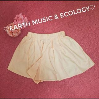 アースミュージックアンドエコロジー(earth music & ecology)の【新品】パンツ(キュロット)