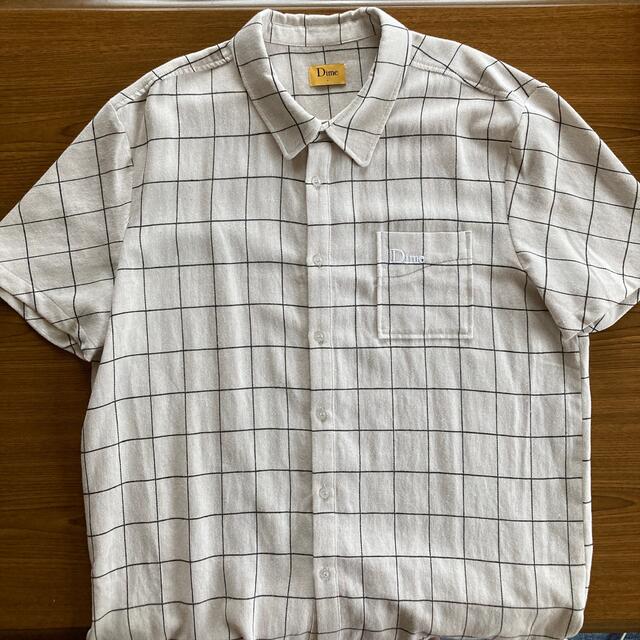 Dime Big Checkered Linen S/S Shirt