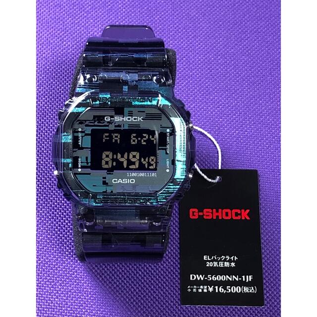 G-SHOCK(ジーショック)のCASIO 国内正規品 G-SHOCK DW-5600NN-1JF【未使用】 メンズの時計(腕時計(デジタル))の商品写真