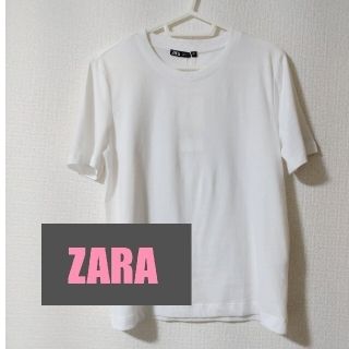 ザラ(ZARA)のタグ付き新品 ZARA ザラ クルーネック ベーシックTシャツ(Tシャツ(半袖/袖なし))