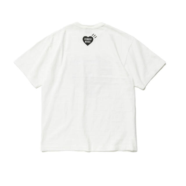 HUMAN MADE(ヒューマンメイド)のHUMAN MADE HEART T-SHIRT 白　M SIZE メンズのトップス(Tシャツ/カットソー(半袖/袖なし))の商品写真