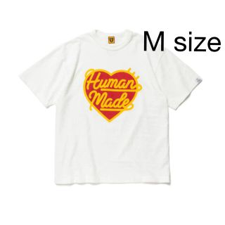 ヒューマンメイド(HUMAN MADE)のHUMAN MADE HEART T-SHIRT 白　M SIZE(Tシャツ/カットソー(半袖/袖なし))