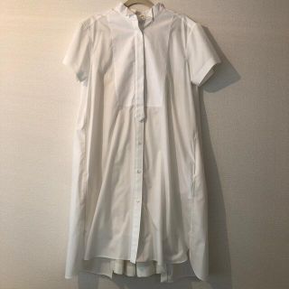 サカイ(sacai)の美品！sacai シャツワンピース(ロングワンピース/マキシワンピース)